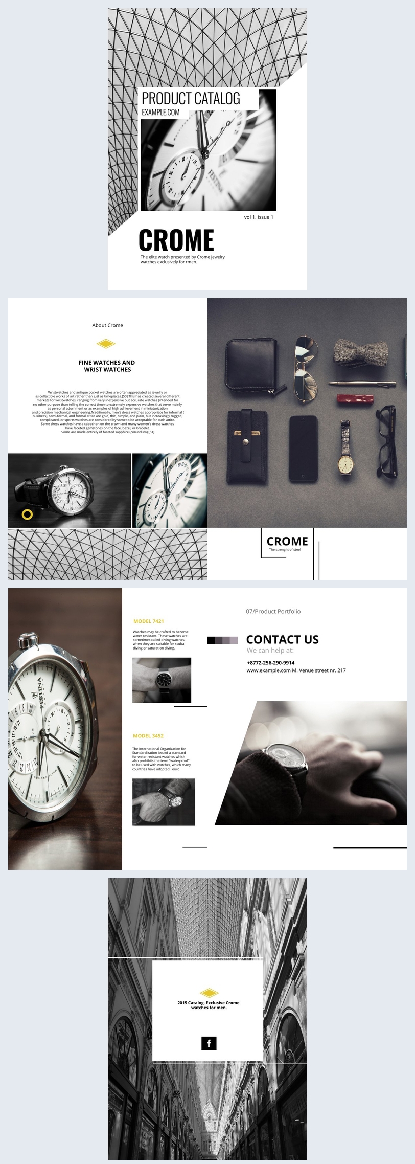 Produktkatalog Vorlage Design Flipsnack