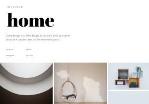 Interior Design Brochure Design