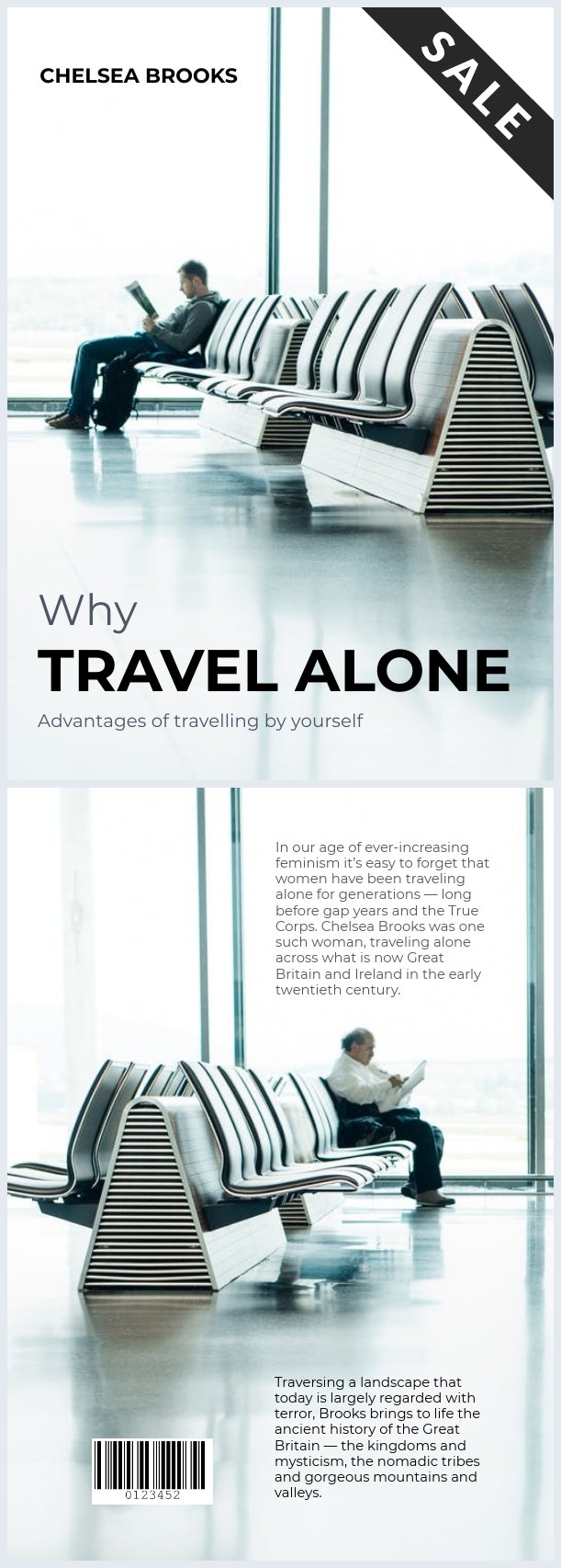 Traveling Alone Tips Book Cover Template & Ideas Flipsnack