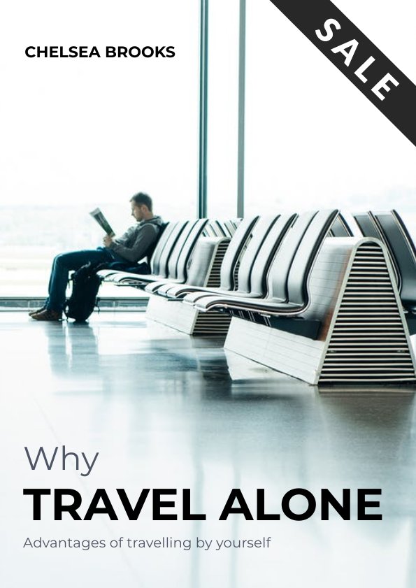 Traveling Alone Tips Book Cover Template & Ideas Flipsnack