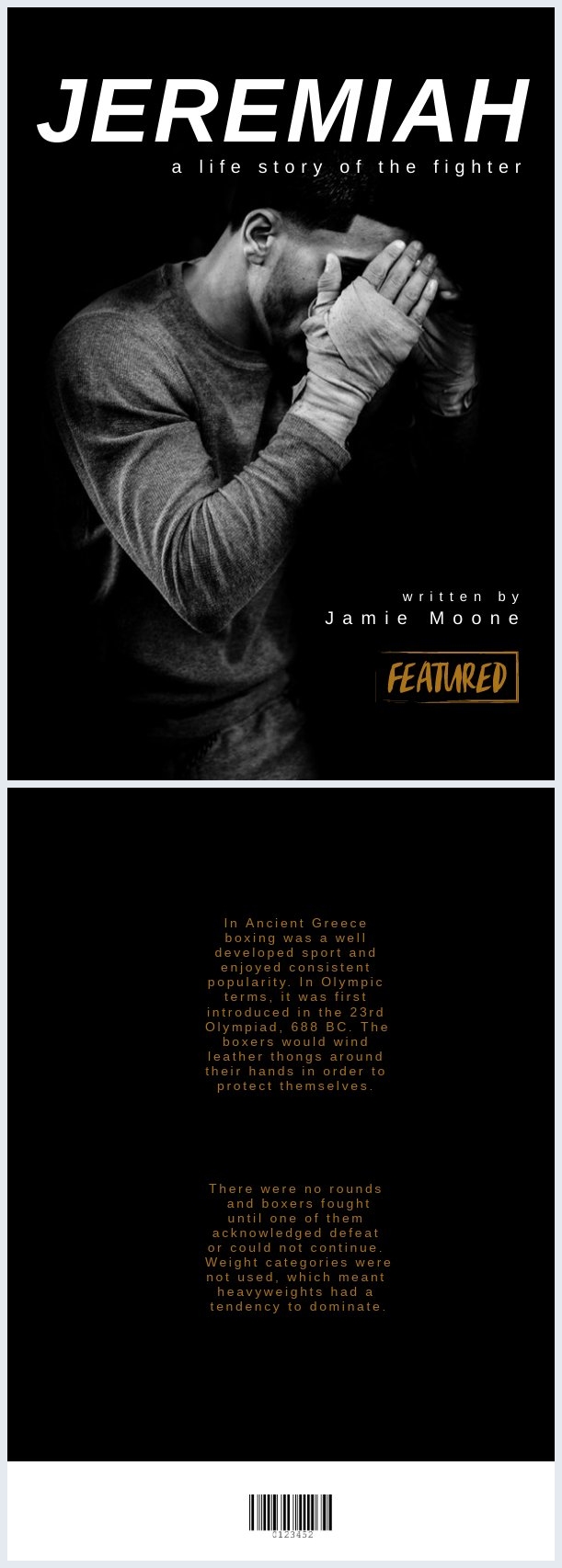 Dramatisches Buchcover