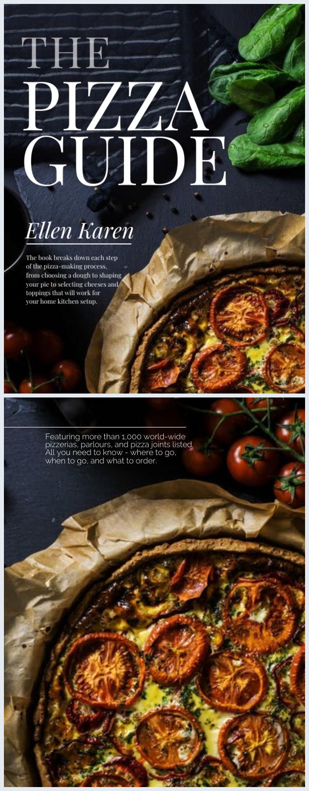 Pizza Recipe Book Cover Template Flipsnack