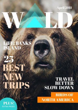 Couverture du magazine sur la faune