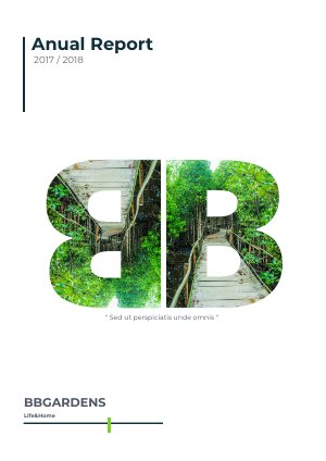 Modern Annual Report Design