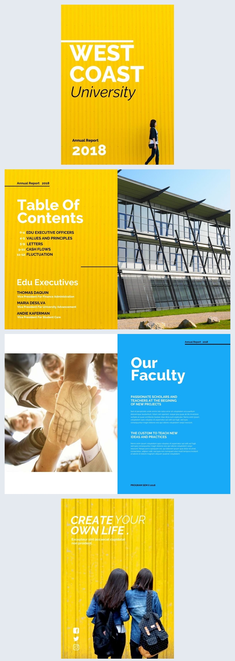 Free: College & University Brochure Template - Flipsnack