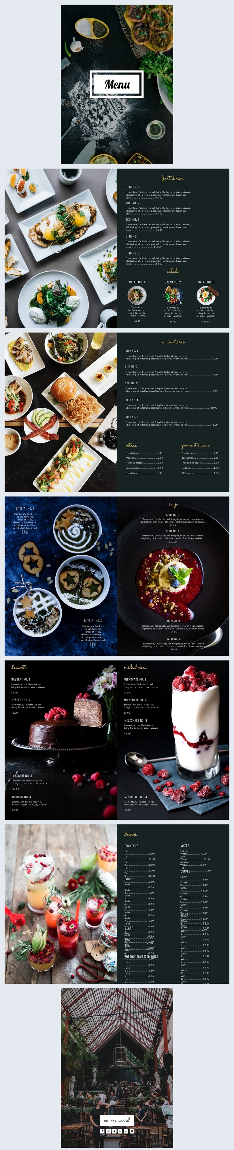 Creative Restaurant Menu Template Design Flipsnack creative-restaurant-menu-template-design-flipsnack