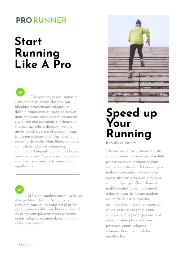 Sports Clothing Catalog Template Flipsnack