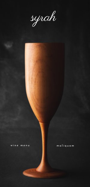 Wine List Menu Template