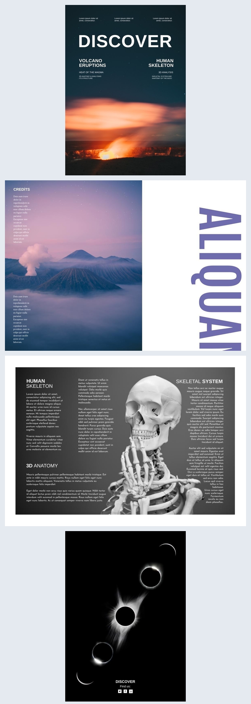 Free Science Magazine Template Design Flipsnack