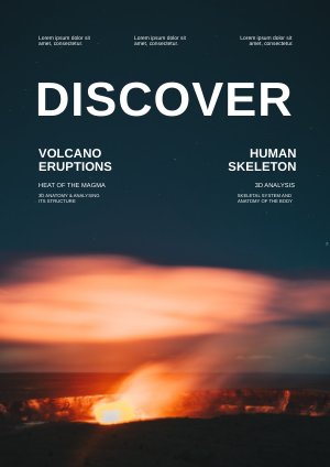 Exemple de modèle de magazine de science