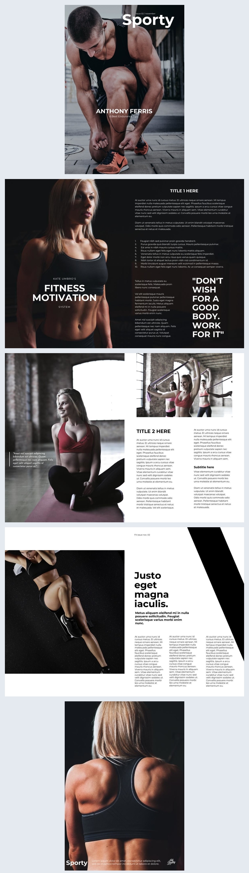 Sports Magazine Template & Design - Flipsnack
