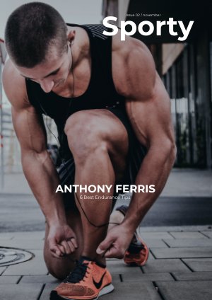 Exemple de modèle de magazine de sport