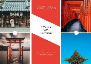 Tourism Trifold Brochure Template & Design