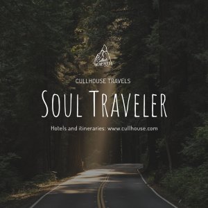 Modelo e Design de Folheto de Viagem na Estrada