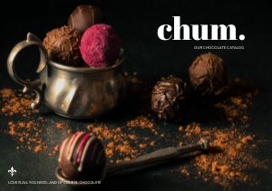 Atemberaubende Schokoladen-Broschürenvorlage