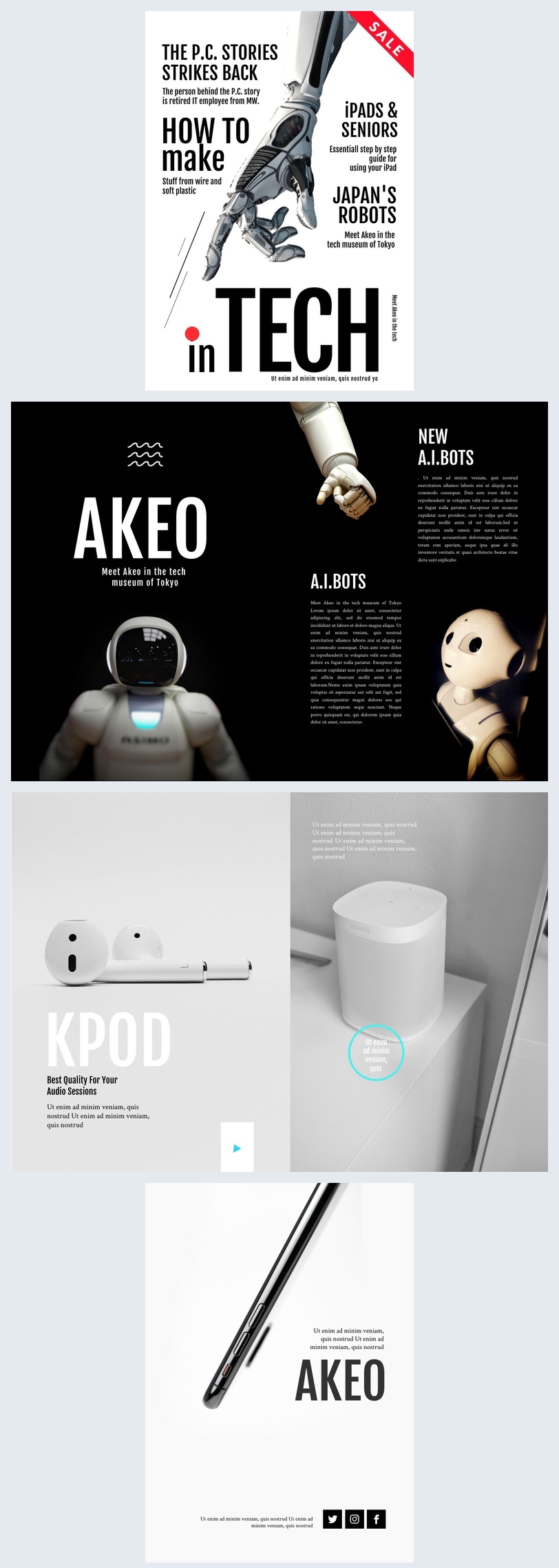Free: HiTech / Technology Magazine Template - Flipsnack