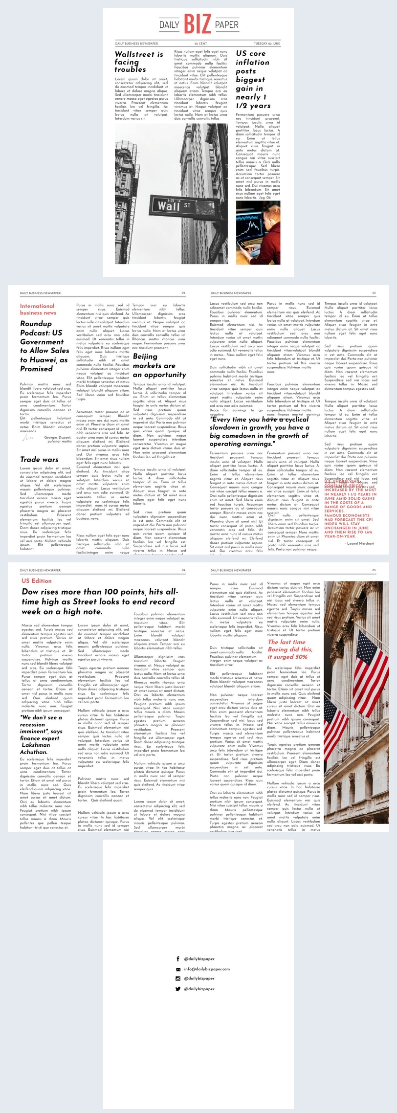 Digital Newspaper Template Flipsnack Digital Newspaper Template Flipsnack