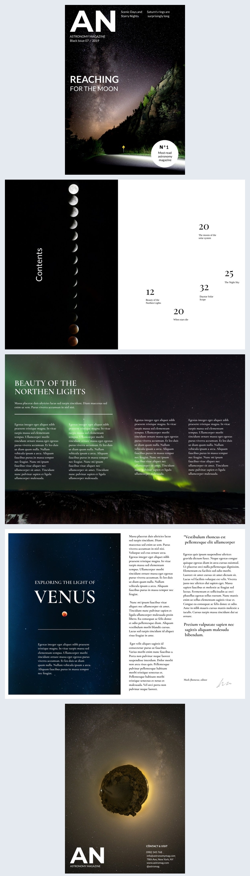 Free Science Magazine Layout Flipsnack