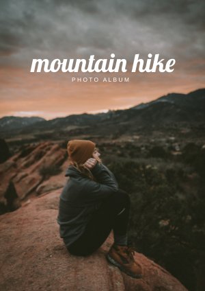 Modelo de Álbum de Fotos de Feriado