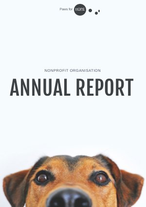 Nonprofit Annual Report Template