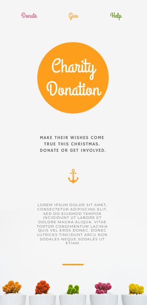 Charity-Flyer-Vorlage