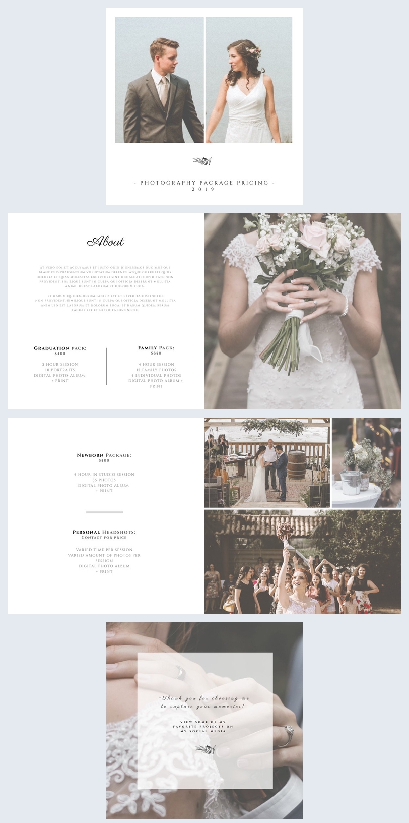 Modern Photography Pricing Guide Template Flipsnack Modern Photography Pricing Guide Template Flipsnack