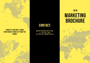 Marketing Brochure Sjabloon