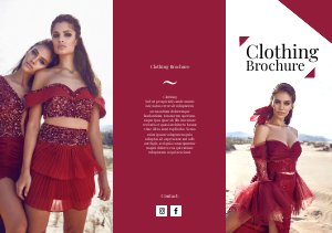 Clothing Brochure Template