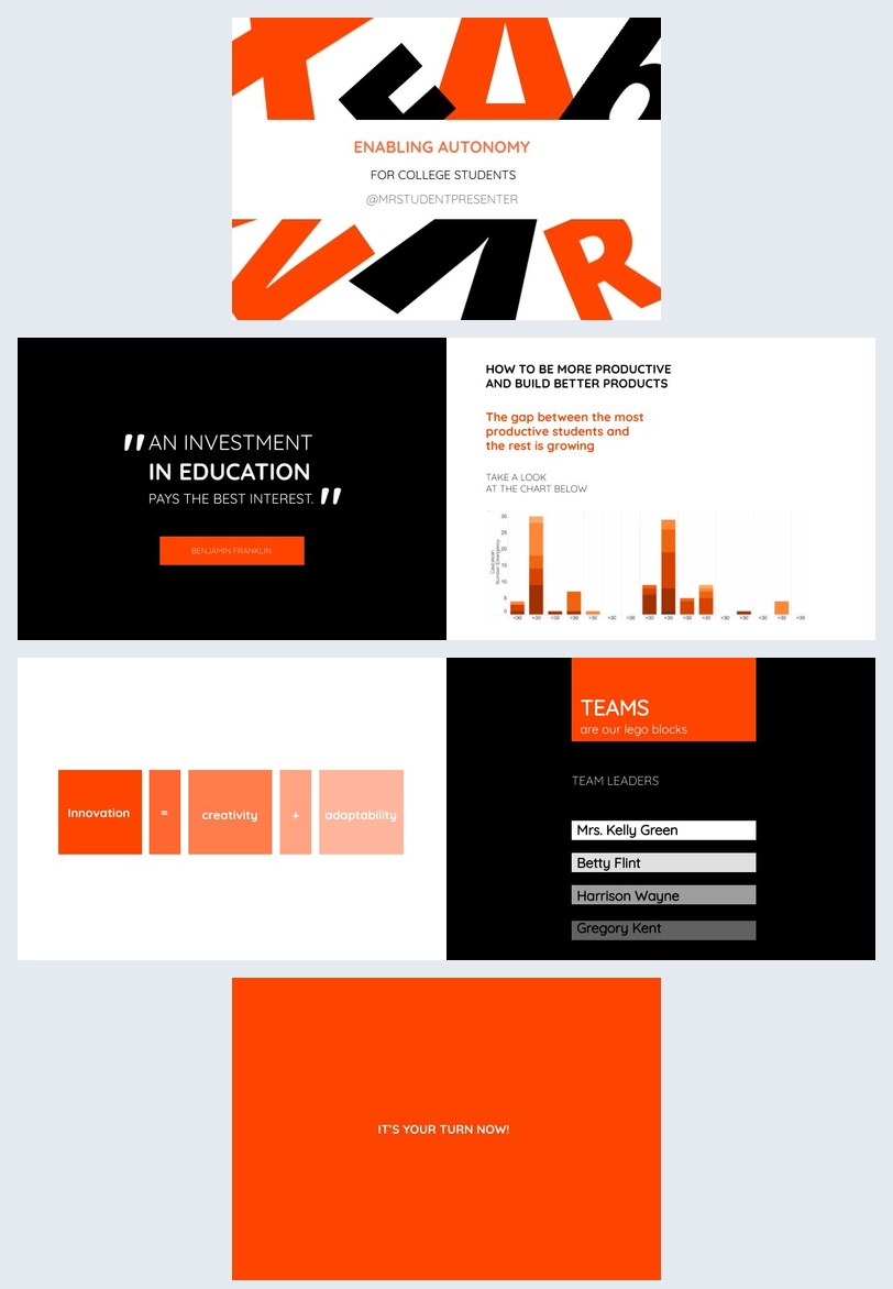 University Presentation Template
