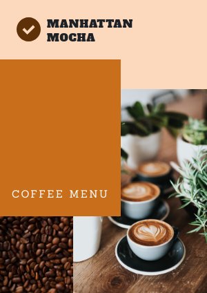 Coffee Menu Template