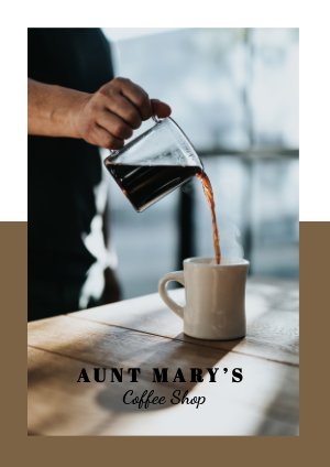 Coffee Menu Template