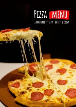 Pizza Menu Template