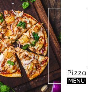 Free Pizza Menu Design