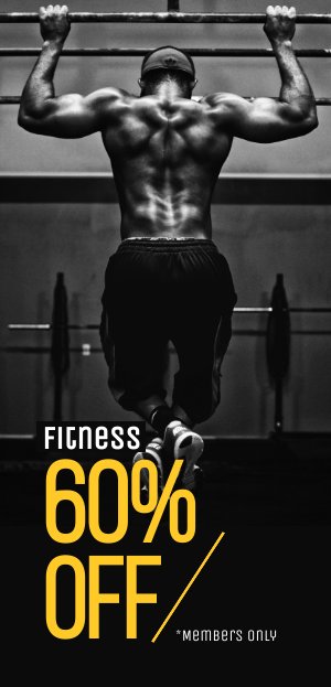 Broschürenvorlage für ein Fitnessstudio