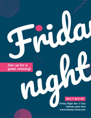 Modèle de brochure d'événement