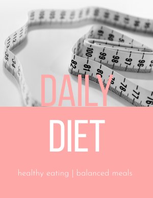 Lebensmittel- Broschürenvorlage