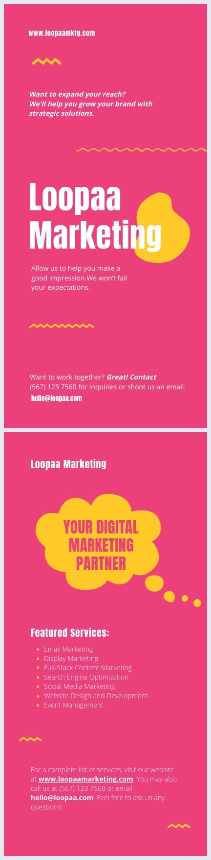 Marketing Flyer Template