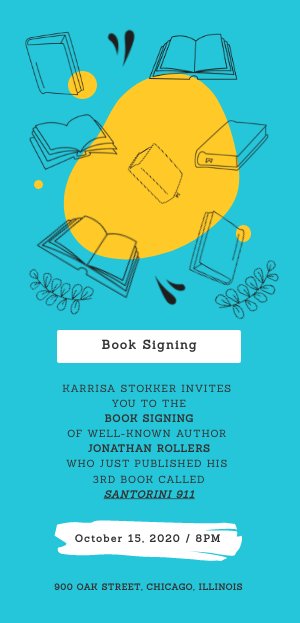 Modèle de flyer pour éditeur