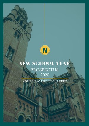 Diseño para prospecto escolar