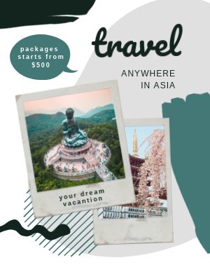 Design de Brochura de Viagem