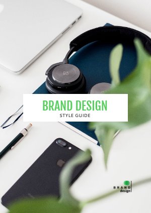 Modelo de Guia de Estilo com Design