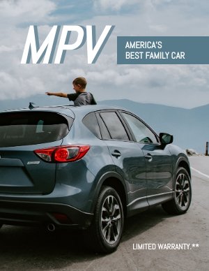 Car Brochure Template