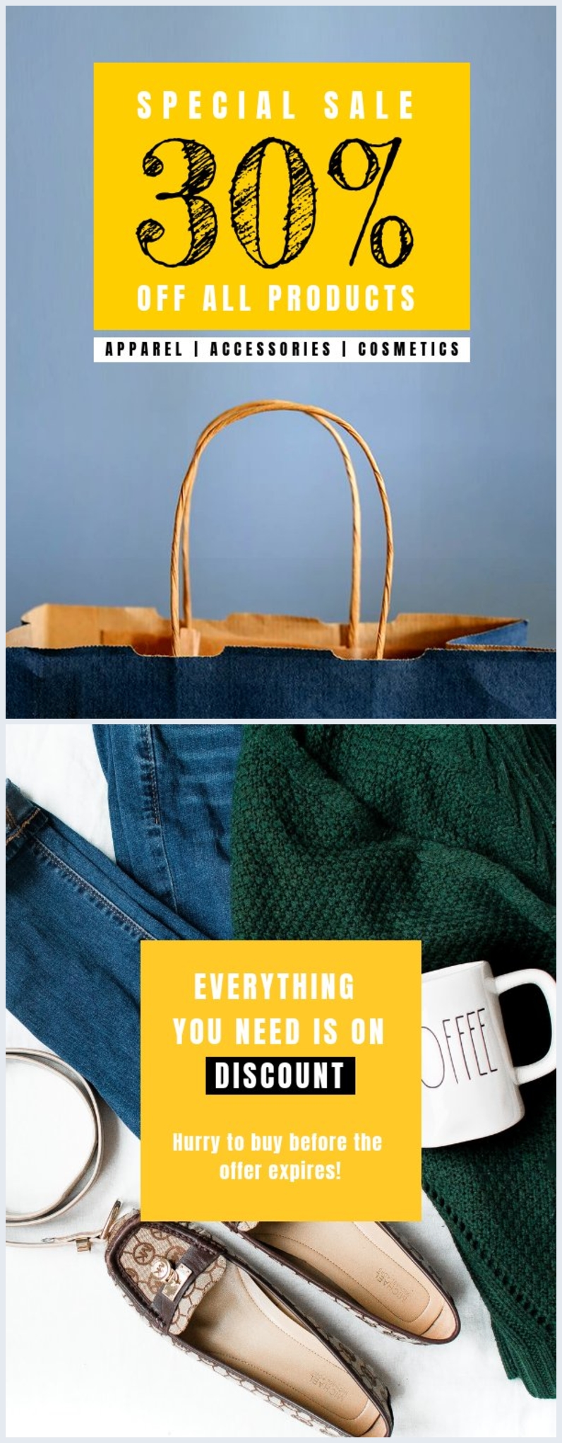 Modèle de Flyer promotionnel