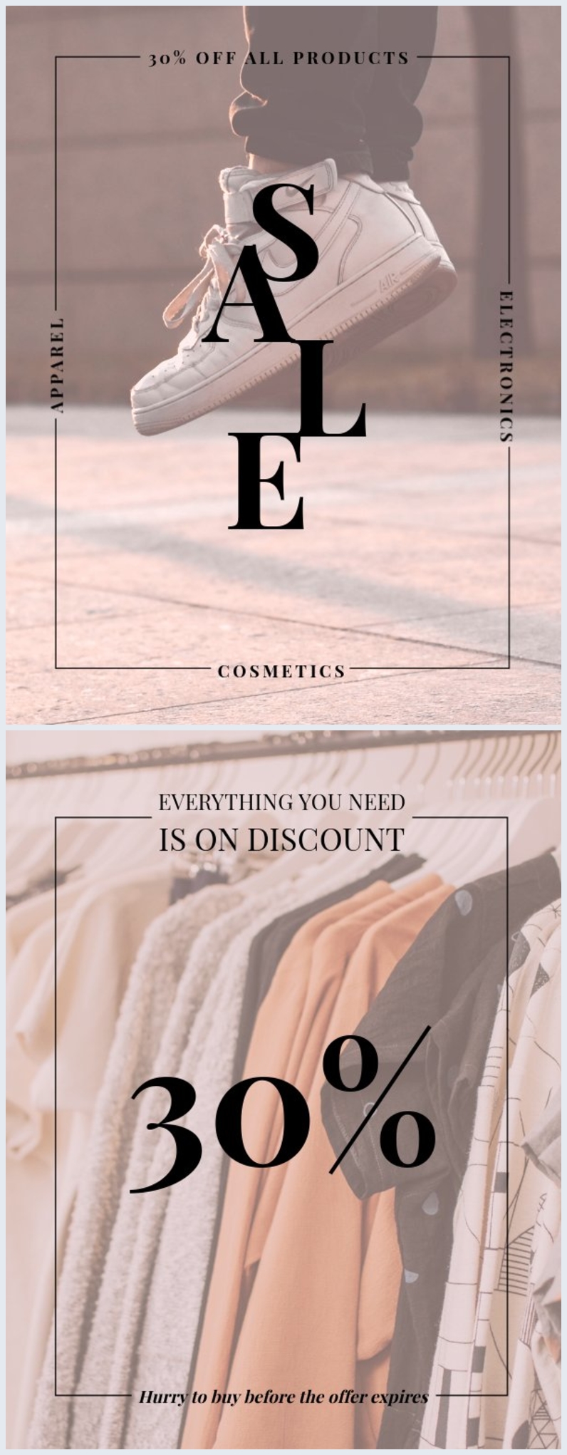 Modèle de flyer promotionnel