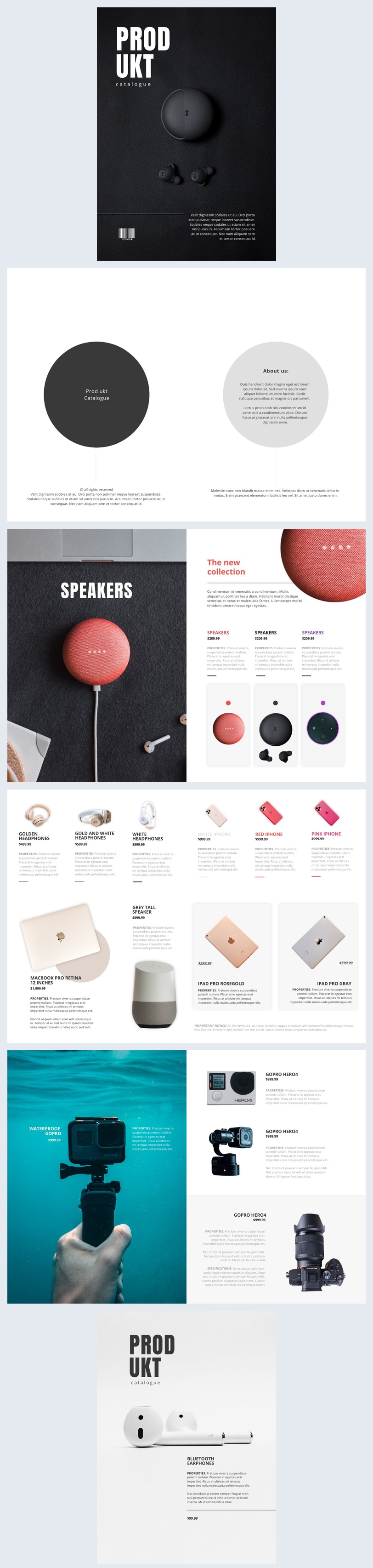 Free Gadgets Product Catalog Template Flipsnack