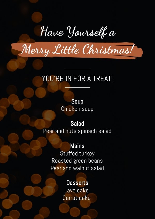 Free Modern Xmas Menu Template Flipsnack Free Modern Xmas Menu Template Flipsnack