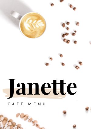 Cafe Menu Template
