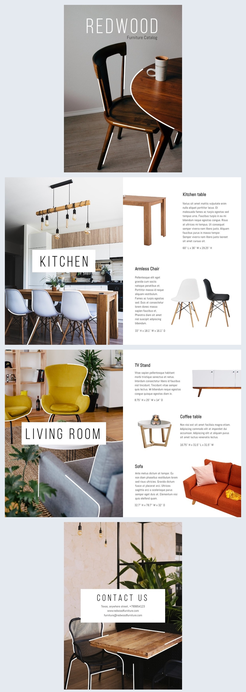 Free Wooden Furniture Catalog Template Flipsnack