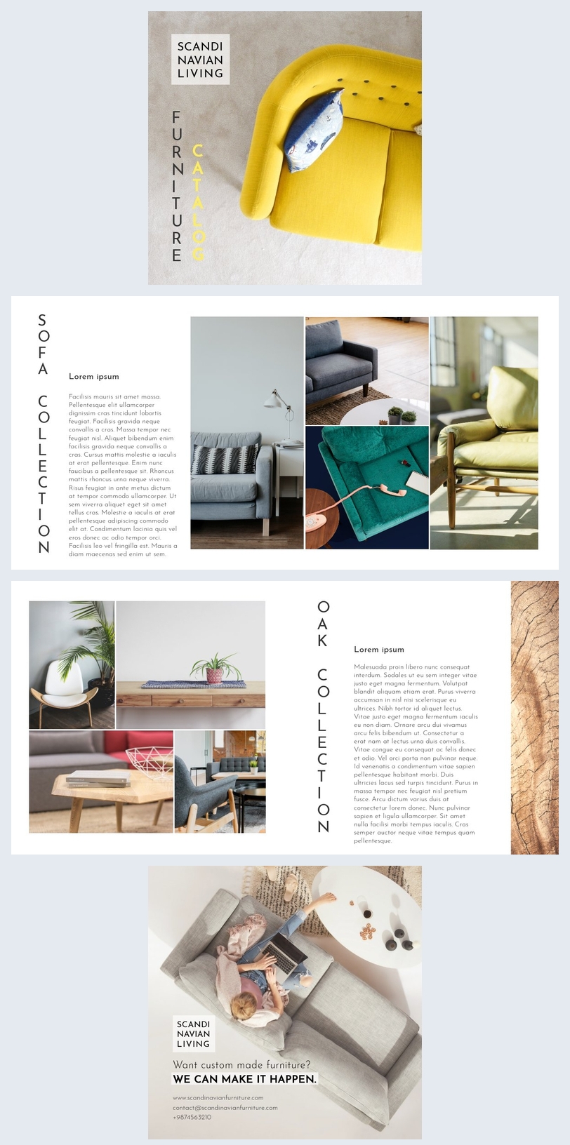 Free Elegant Furniture Catalog Template Flipsnack