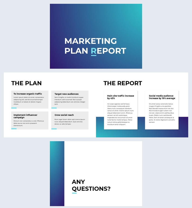 Free: Free Marketing Plan Report Template - Flipsnack